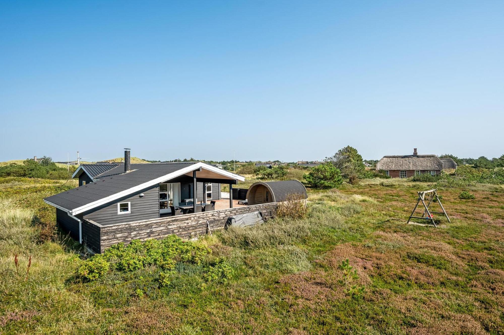 Charming Holiday Home Near The North Sea, With Outdoor Sauna And Outdoor Spa, Ringkøbing المظهر الخارجي الصورة