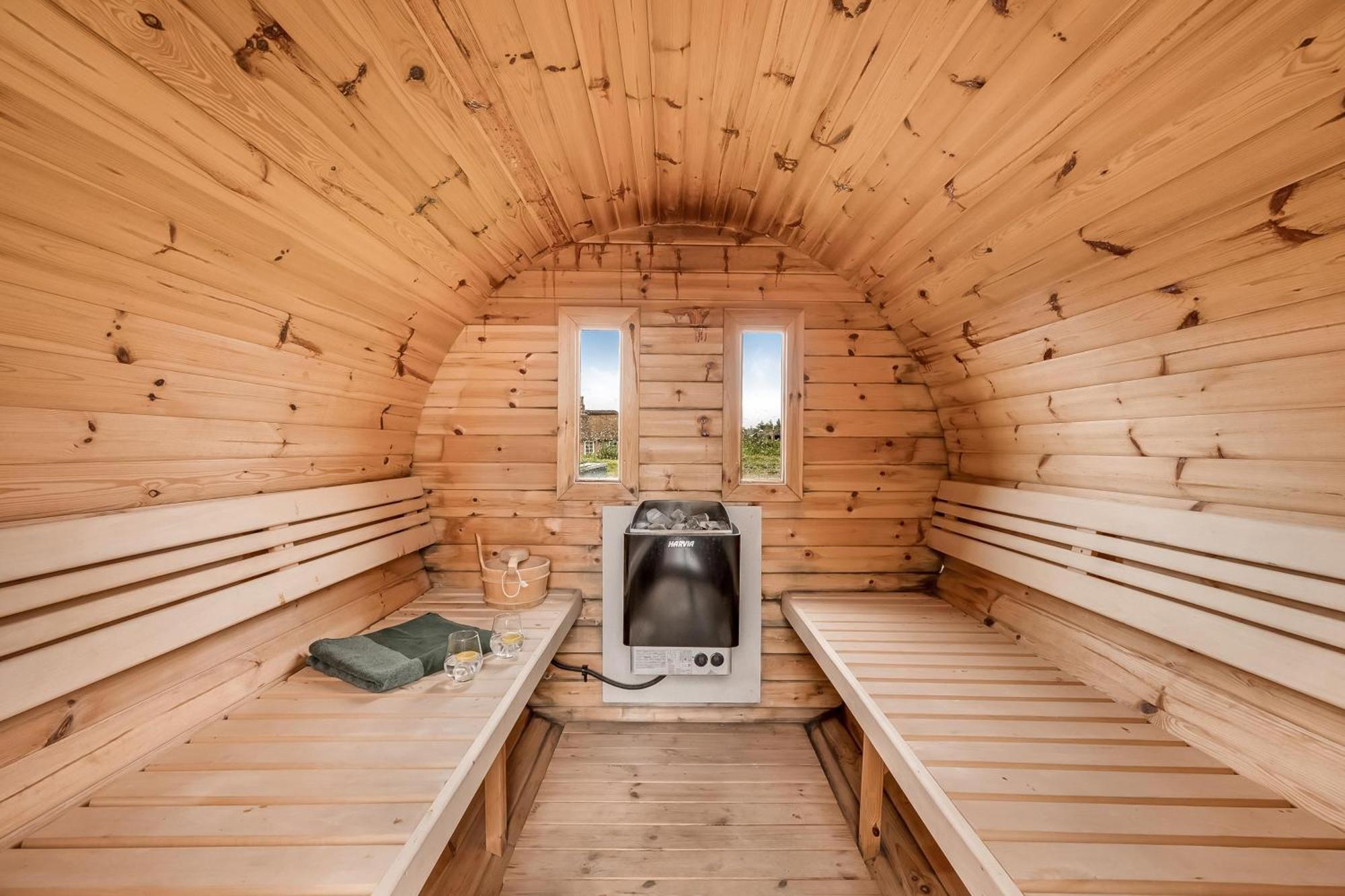 Charming Holiday Home Near The North Sea, With Outdoor Sauna And Outdoor Spa, Ringkøbing المظهر الخارجي الصورة