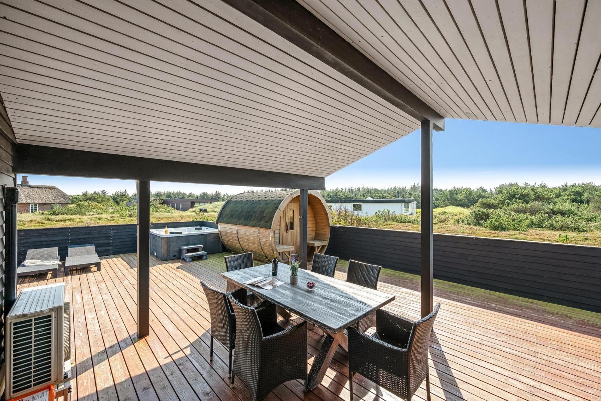 Charming Holiday Home Near The North Sea, With Outdoor Sauna And Outdoor Spa, Ringkøbing المظهر الخارجي الصورة